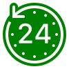 24 Hours support